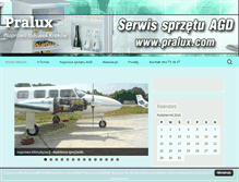 Tablet Screenshot of pralux.com